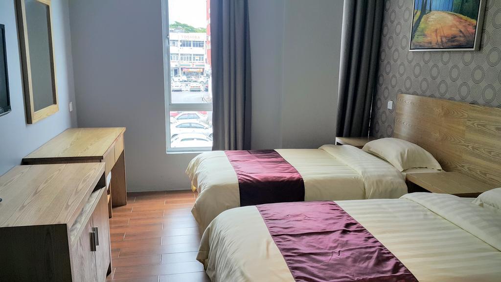 Residence 21 Boutique Inn Miri Exteriör bild